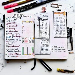 bullet journaling as a creative hobby